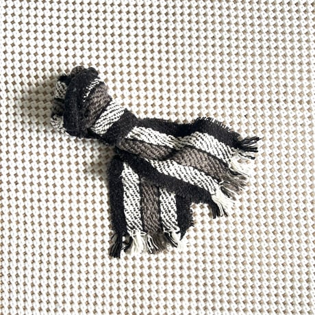 Kids & Baby Gara-bou Muffler Kabe (Twill Stripe - Black)