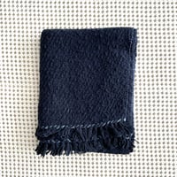 Gara-bou Medium Stole WS Kabe 50×190cm (Twill - Navy)