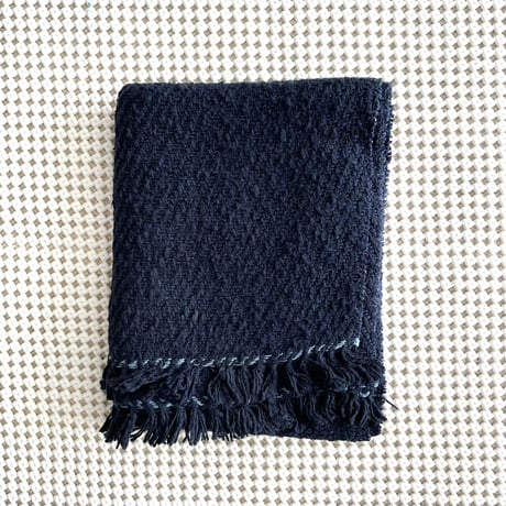 Gara-bou Medium Stole WS Kabe 50×190cm (Twill - Navy)
