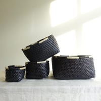8mm Kottan Open Basket 4sizes (Black)