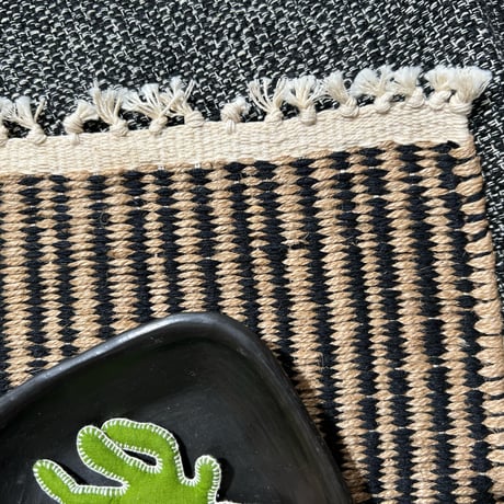 Jute Stripe Place Mat 30x45cm