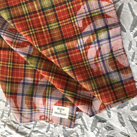 Plaid Printed Bandana