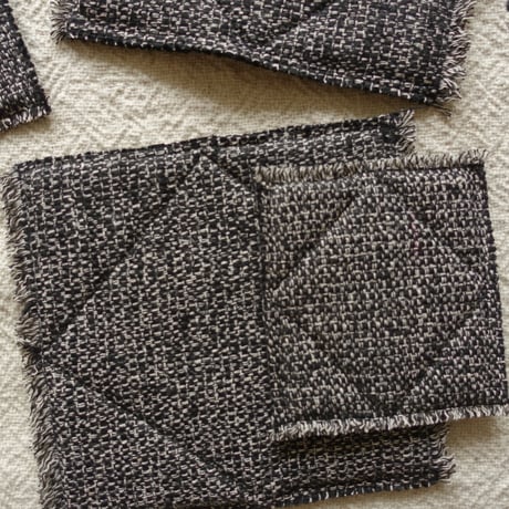 Silk Cotton Tweed Cushion Place Mats