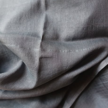 Cotton Silk Stole (Blue Gray)