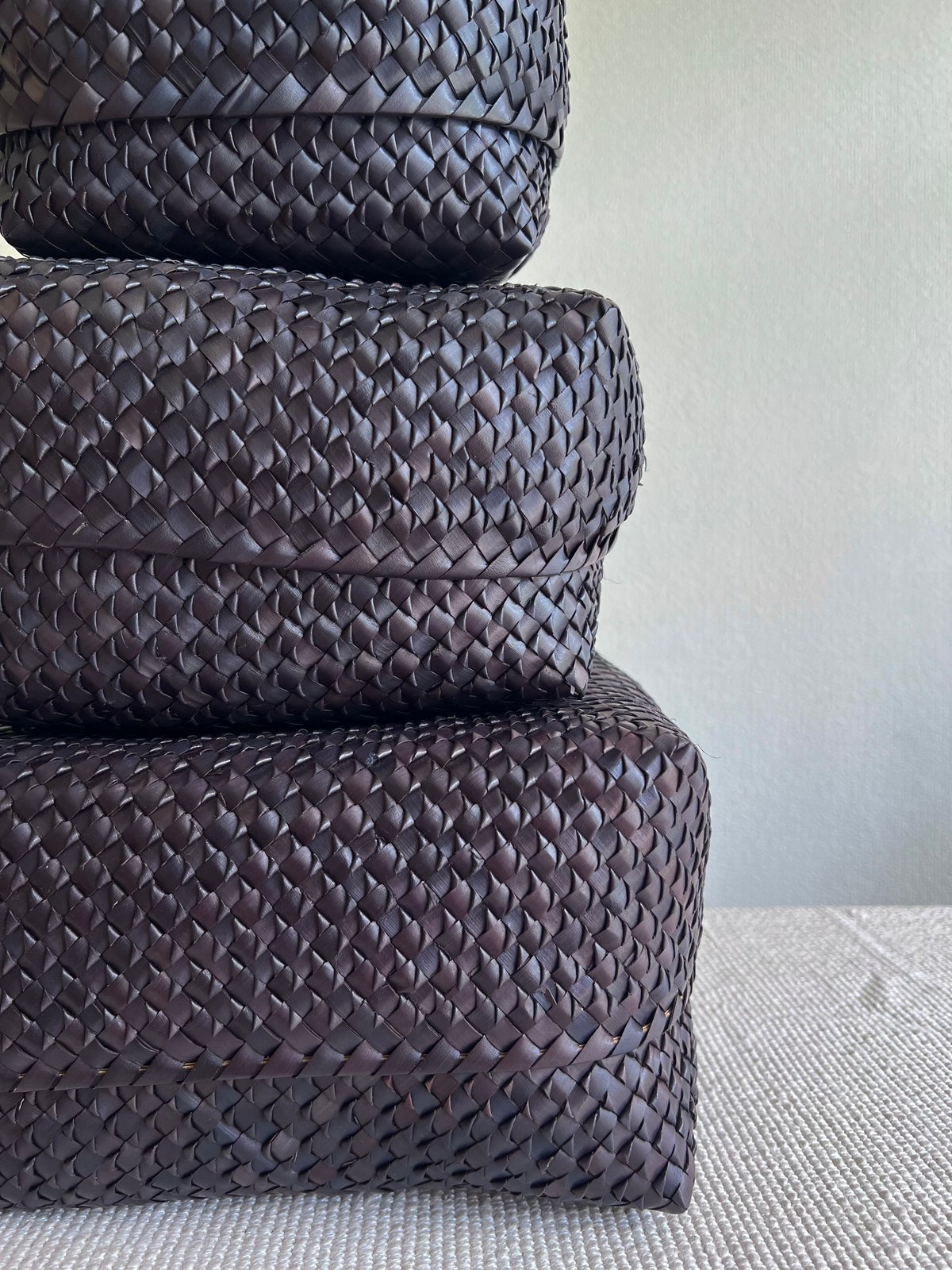 8mm Kottan Basket 3sizes (Black) | Suno & Morri