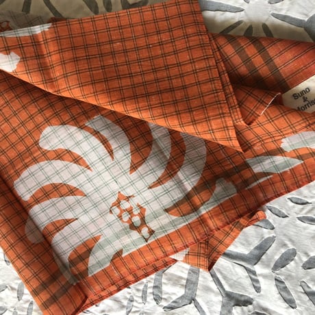Plaid Printed Bandana