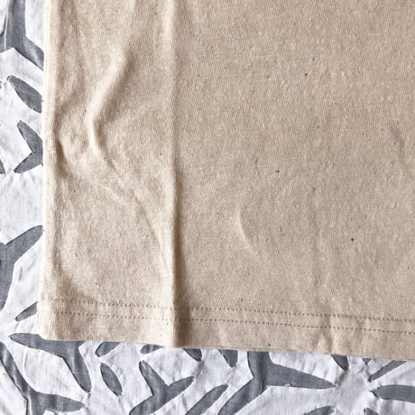 Gara-bou Short Sleeve T-shirts  Unisex ( Ivory )