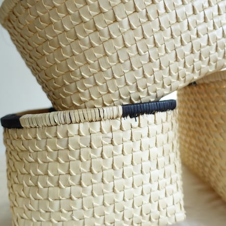 8mm Kottan Open Basket 4sizes (Natural)