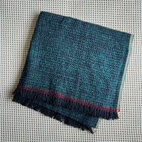 Gara-bou Blanket Stole Kabe 100×190cm (Regular - Sea Green)