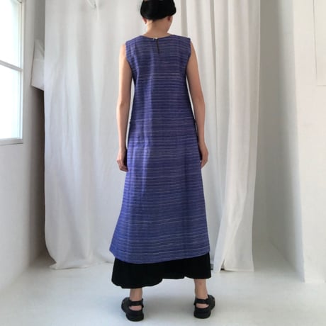 Plaid Printed Apron Dress (Red)