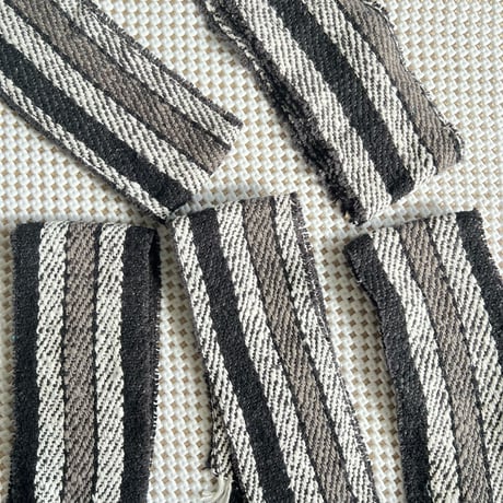 Kids & Baby Gara-bou Muffler Kabe (Twill Stripe - Black)