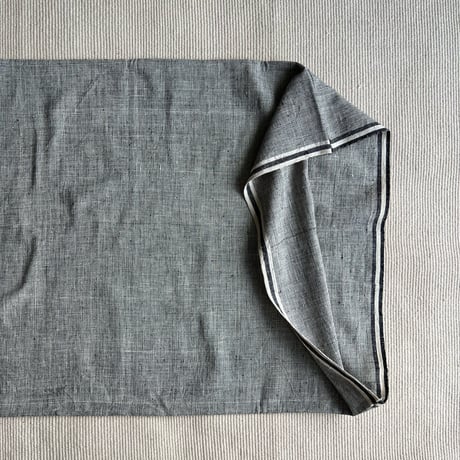 Organic Khadi Pillow Case (Brush Gray)