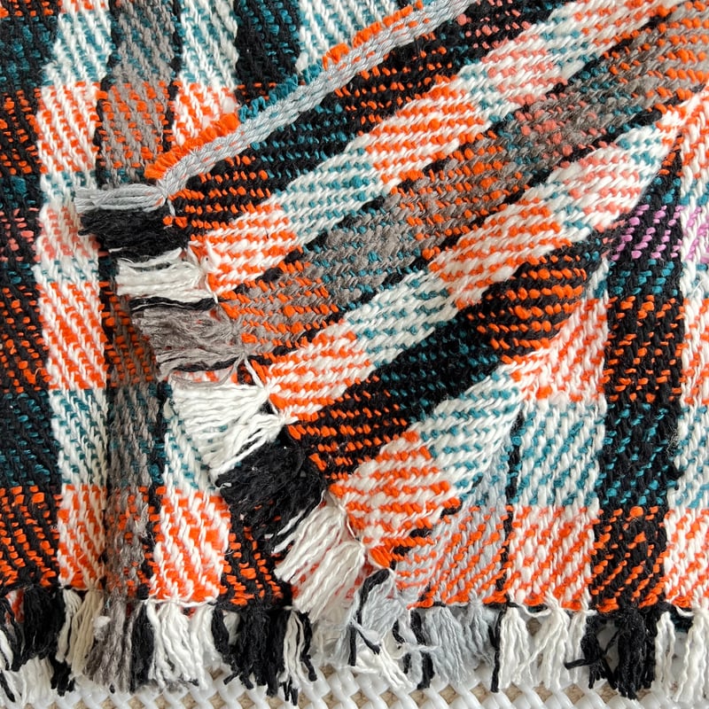 Gara-bou Blanket Stole Kabe 100×190cm (Twill Pl