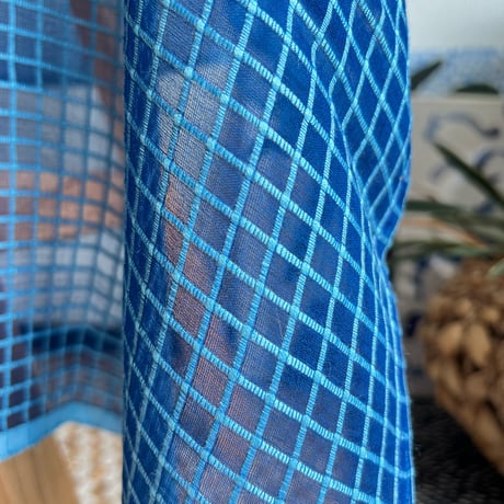 Silk + Viscose Free Cloth #Blue