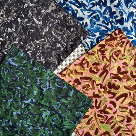#100 Khadi Printed Bandana (4colors)