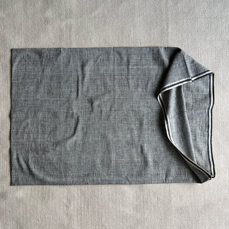 Organic Khadi Pillow Case (Brush Gray)