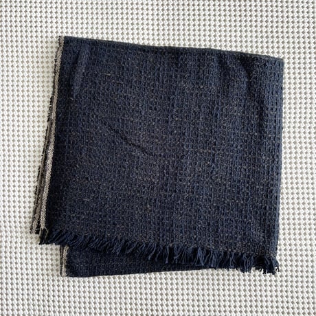 Gara-bou Blanket Stole Kabe 100×190cm (Regular - Midnight)