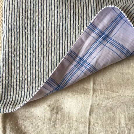 Gara-bou × Khadi Cushion Cover (Ice Ivory)