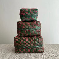 8mm Kottan Basket 3sizes (Green Orange)
