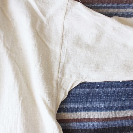 Organic Khadi Coverall Apron (Indigo Selvedge)