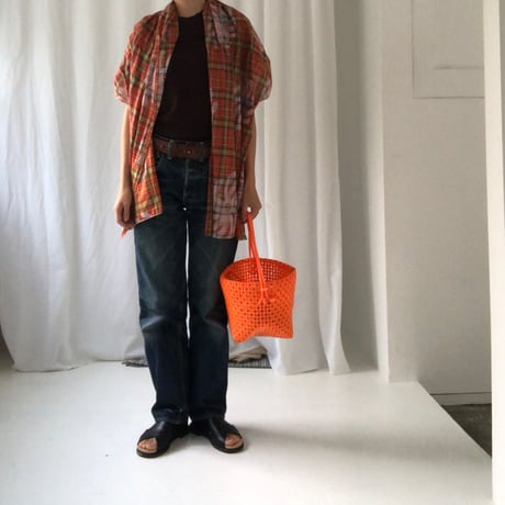 Gara-bou Short Sleeve T-shirts  Unisex ( Ivory )