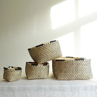 8mm Kottan Open Basket 4sizes (Natural Black)
