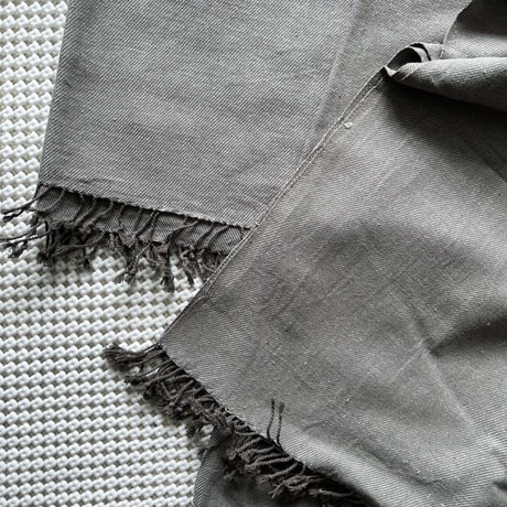 Organic Khadi Twill Throw L 140 x 210