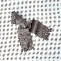 Kids & Baby Gara-bou Muffler Kabe (Herringbone - Full Gray)