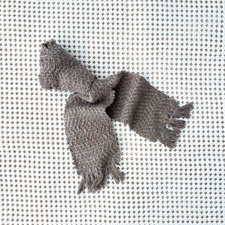 Kids & Baby Gara-bou Muffler Kabe (Herringbone - Full Gray)