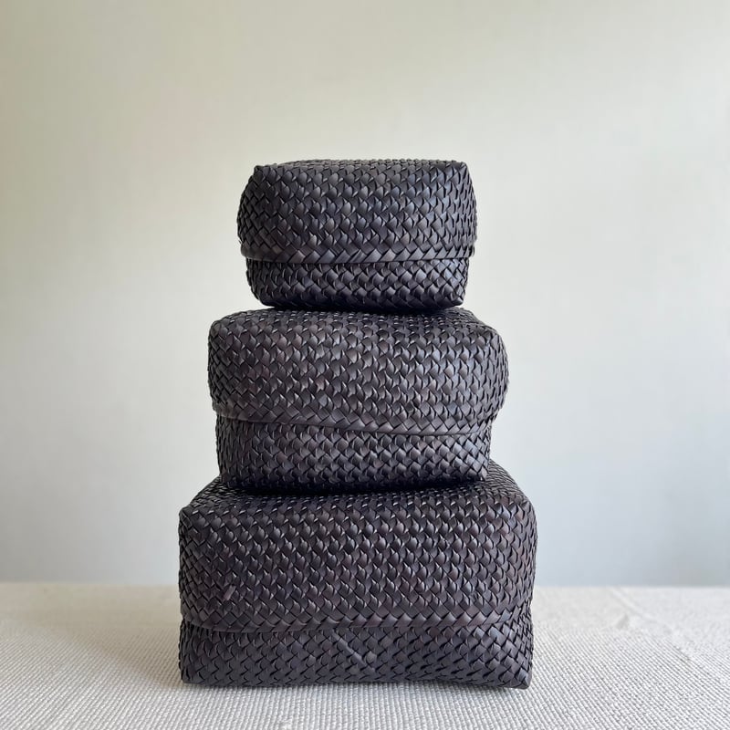 8mm Kottan Basket 3sizes (Black) | Suno & Morri