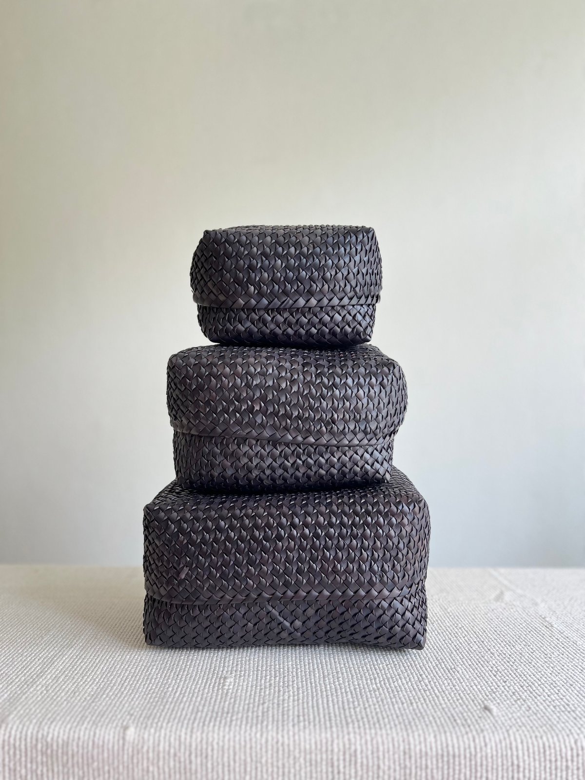 8mm Kottan Basket 3sizes (Black) | Suno & Morri