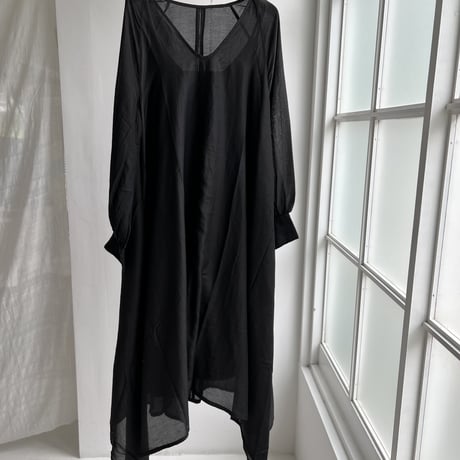 Pico Dress + Slip #Black