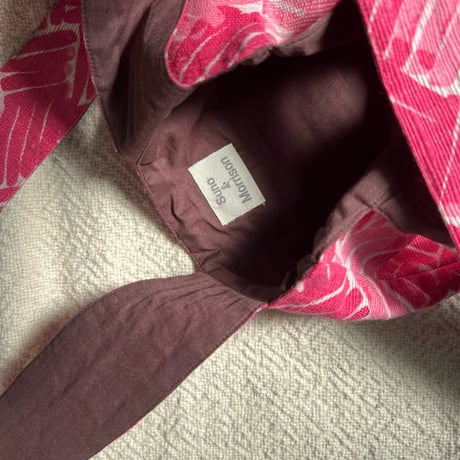 Woven Print Handle Bag (Small)