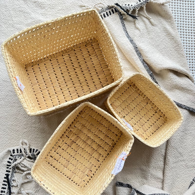 Palm Square Basket | Suno & Morrison Online Store