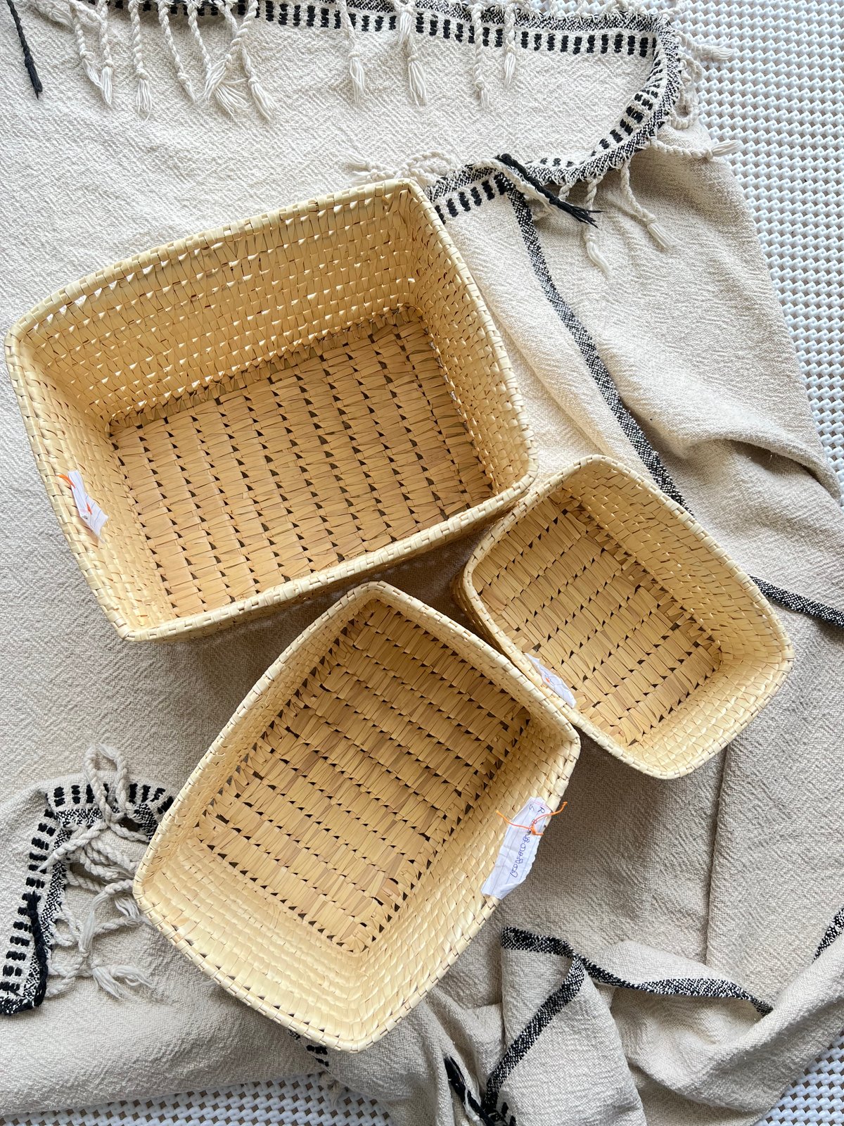 Palm Square Basket | Suno & Morrison Online Store