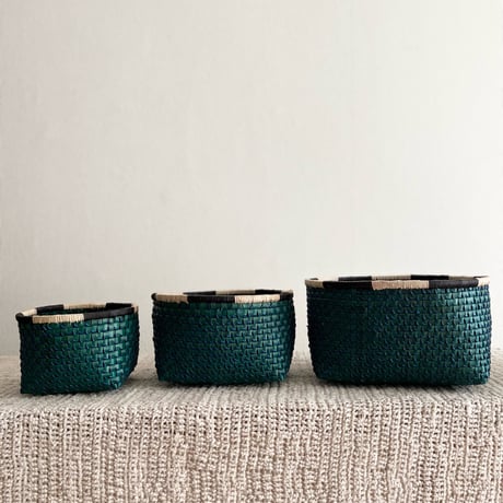 8mm Kottan Open Basket 3sizes (Green Blue)