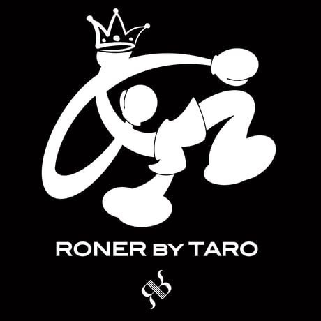 RONER SPORT " RONER MAN" T-shirt BLACK