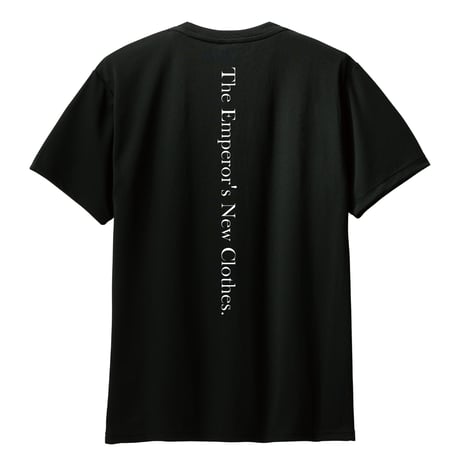 RONER SPORT "minimal box logo" T-shirt BLACK WHITE