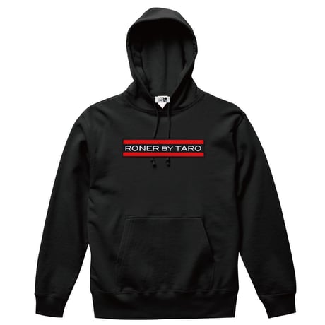 RONER　Red Line Box logo hoody