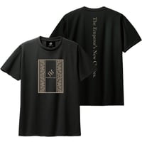 RONER SPORT "minimal box logo paisley" T-shirt BLACK