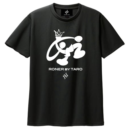 RONER SPORT " RONER MAN" T-shirt BLACK