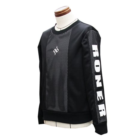 RONER  Mesh mix  Jersey pullover 　【set up series No.002】