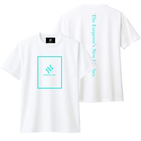 RONER SPORT "minimal box logo" T-shirt WHITE