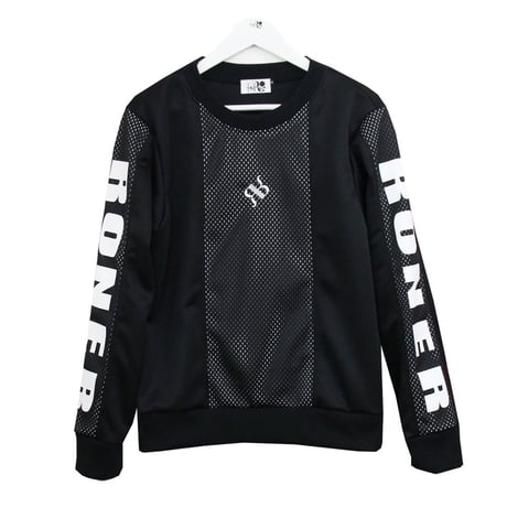 RONER  Mesh mix  Jersey pullover 　【set up series No.002】