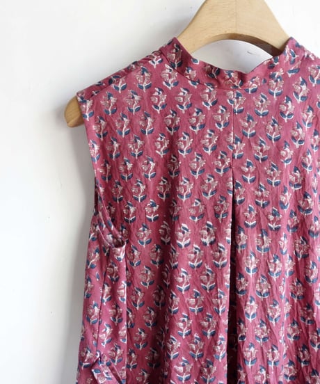 Shirts dress 紅小花