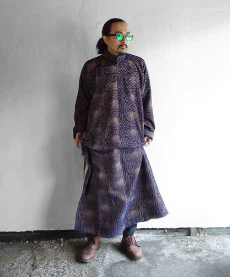 Nomad coat 03 -  Blue velvet
