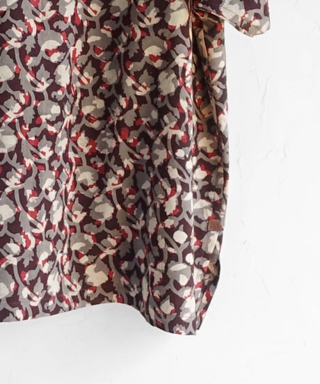 open collar shirts 茶白詰草