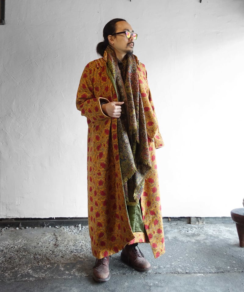 Nomad coat 04 - Mughal flower | KANNOTEXTILE O
