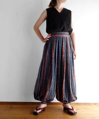 Ottoman salwar 茜藍縞