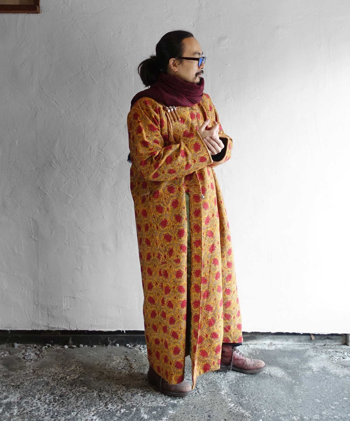 Nomad coat 04 - Mughal flower | KANNOTEXTILE O